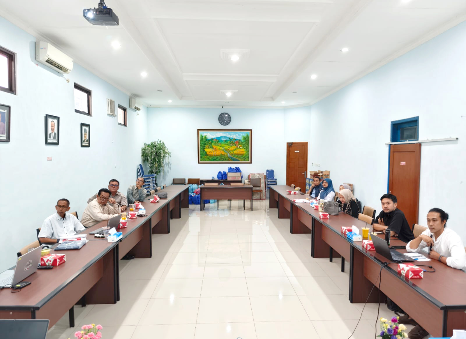 Rapat Koordinasi dengan Tim Pelaksana acara APINDO Expo dan Job Fair